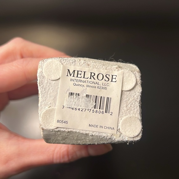 Melrose Rustic Wooden Snowman Figurine - Picture 7 of 8